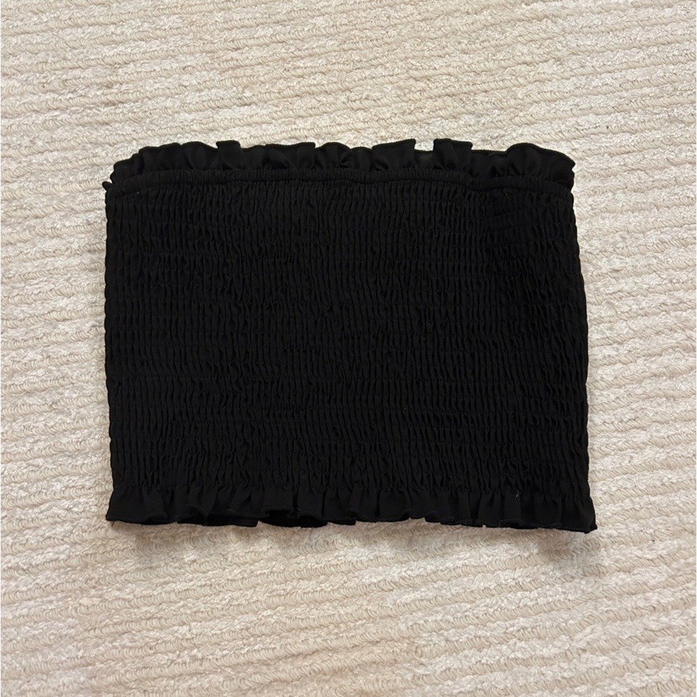 SHEIN Black Tube Top - Size Petite XS